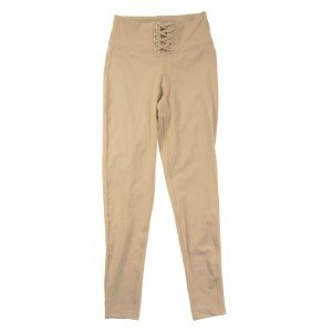 Jenni Beige Pull-On Leggings - Size Medium