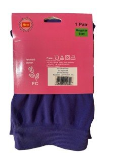 Purple High-Waisted Fashion Leggings for Women