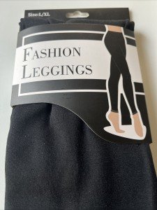 Black Leggings in Large/Extra Large Sizes