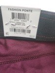 Berry Purple Mid-Rise Comfort Ponte Leggings - Size 10