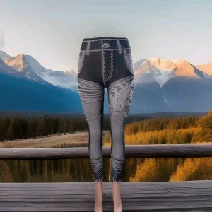 Chic Women's Jean Leggings - Stylish & Trendy