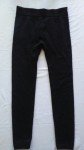 Women's Stretchy Fleece-Lined Black Leggings