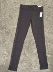 Large Slate Women's Active Wear Leggings with Side Pattern
