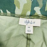 Petite Women's Camo Star Printed Leggings