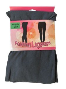 Gray High Waisted Fashion Leggings for Women