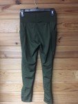 Dark Green Stretchy Leggings for Women, Size S/M