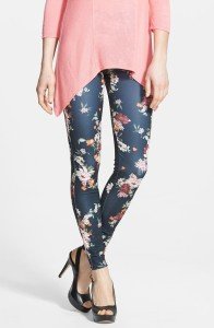 Oroblu Women's Floral Print Leggings - Size Small