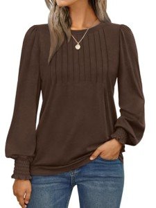 Chic Long Sleeve Women's Tops for Fall 2024