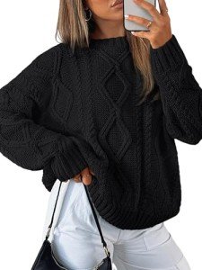 Chic Plus Size Oversized Sweater for Women