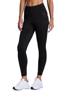 Women's Fleece Leggings with Zipper Pockets