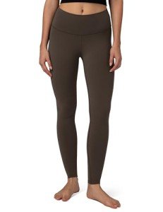 Dreamlux High Waisted Workout Leggings - Espresso