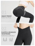 BALEAF Women's Black Yoga Leggings with Pockets