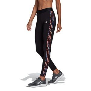 adidas Women's Black Essentials 3-Stripes Leggings