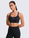 CRZ YOGA Women's Padded Criss Cross Sports Bra