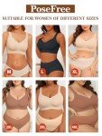 Plus Size Wireless Supportive Bralette for Women