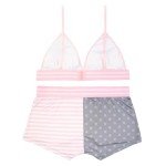 Hello Kitty Women's Sports Bra & Boy Shorts Set