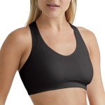 Hanes Women's Seamless Racerback Sports Bra – 3 Pack