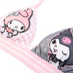 Hello Kitty Women's Sports Bra & Boy Shorts Set