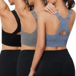 High Impact Seamless Sports Bras for Women