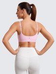 Pink Peony Adjustable Wireless Sports Bra for Women
