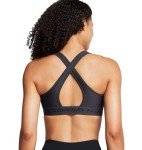 Under Armour Women's Jet Gray Crossback Sports Bra