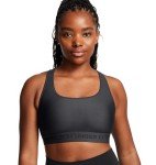 Under Armour Women's Jet Gray Crossback Sports Bra