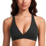 Butterluxe Deep V-Neck Wireless Sports Bra