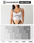 Sweetheart Neckline Longline Sports Bra - Jet Black