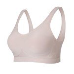 Lemef Women's Wireless Seamless Padded Bra - Apricot