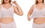 Lemef Women's Wireless Seamless Padded Bra - Apricot