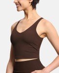 Wirefree Longline Bra for Yoga & Gym