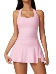 Women's 2-Piece High-Waisted Tennis Skirt Set