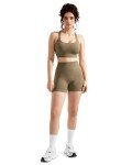 Seamless Backless Sport Bra & High Waisted Shorts