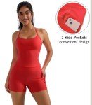 Y Back Sports Bra & Booty Biker Shorts Set