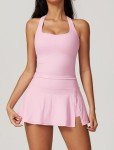 Women's 2-Piece High-Waisted Tennis Skirt Set