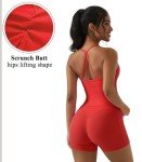 Y Back Sports Bra & Booty Biker Shorts Set