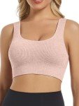 Pack of 3 Women's Ribbed Sports Bras