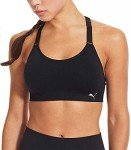 PUMA Women's 3-Pack Sports Bras - Black & Grey