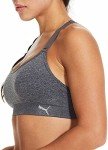 PUMA Women's 3-Pack Sports Bras - Black & Grey