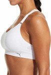 PUMA Women's 3-Pack Sports Bras - Black & Grey