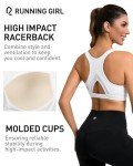 High Support Racerback Sports Bra for Women