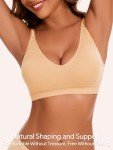 Comfortable Wireless Cami Tank Sports Bras for Women