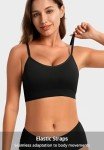 6 Pack Women's Seamless V-Neck Sports Bras