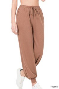Zenana Women's Soft Jogger Pants with Pockets