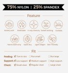 Aoxjox Women's Twist Front Sports Bra - Rumba Red