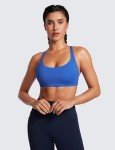 Criss Cross Back Wireless Padded Sports Bra
