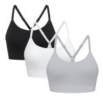 Ryka Women's Katharina Seamless Yoga Bra - 3 Pack