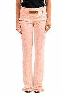 Just Cavalli Women's Blush Pink Casual Pants