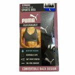 Puma Women's Seamless Support Sports Bra 2 Pack