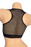 Seamless Mesh Racerback Sports Bra Lot S-XL